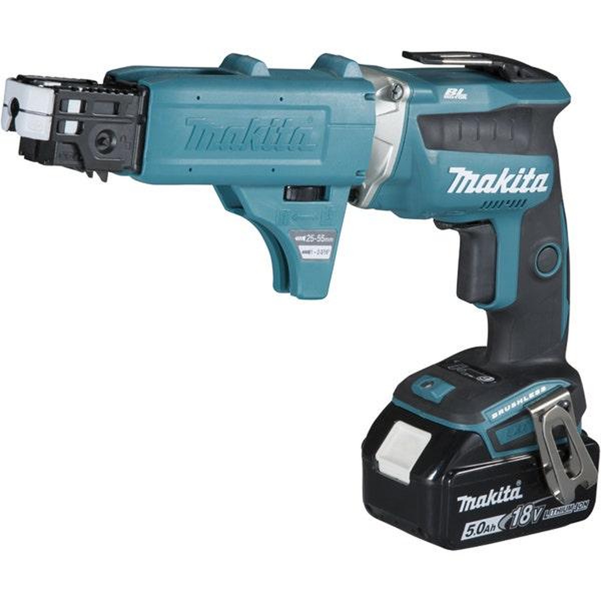 MAKITA Visseuse automatique 18 v li-ion 5 ah 5 x 25 à 55 mm
