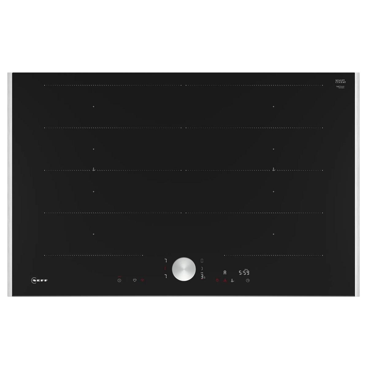 Neff Table de cuisson induction 83cm 4 feux 7400w noir - T68TTY4L0