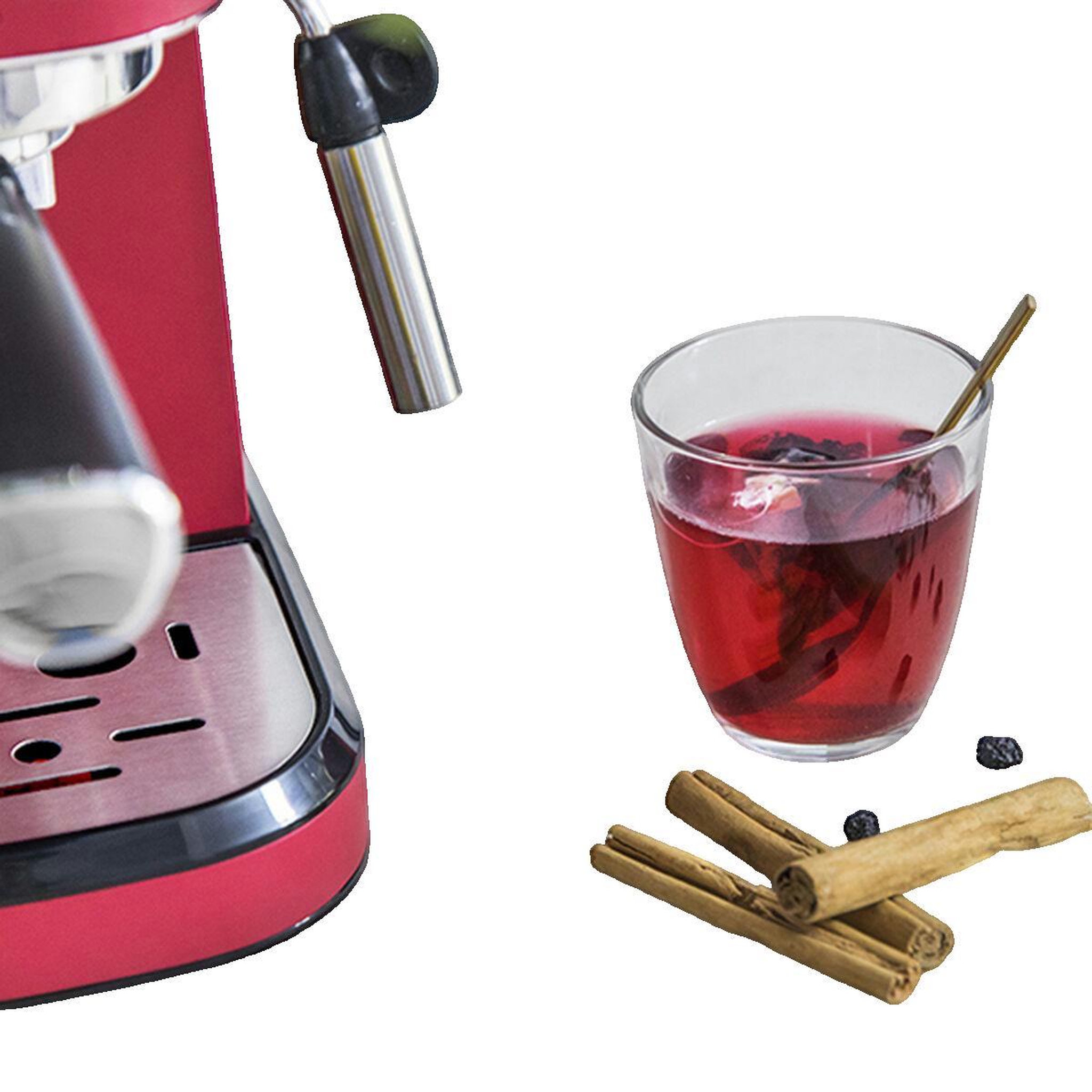Voir la diapositive 2 : CECOTEC Machine à expresso Cecotec Cafelizzia 790 Shiny Pro Rouge