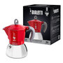 Voir la diapositive 2 : BIALETTI Cafetière italienne Moka induction 6 tasses RED