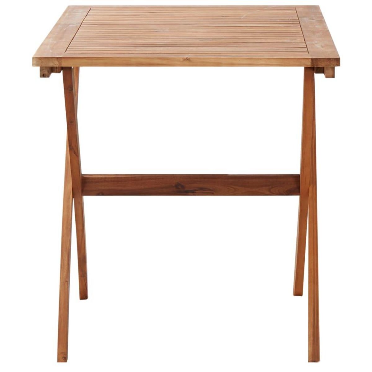 VIDAXL Table de jardin 110x67x74 cm Bois d'acacia massif