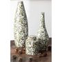 Voir la diapositive 3 : Paris Prix Vase Poire en Porcelaine  Yezi  43cm Vert & Blanc