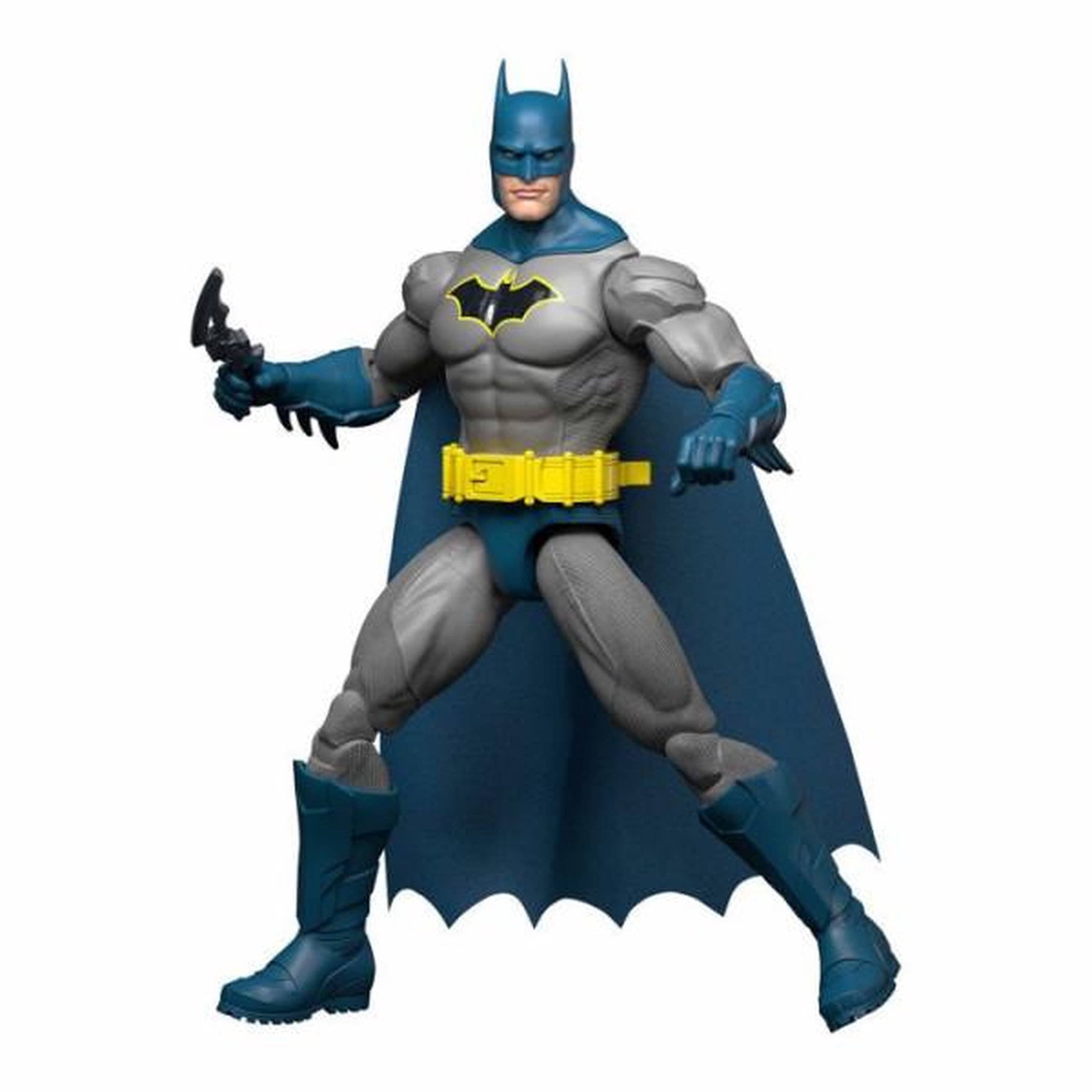 Voir la diapositive 5 : MATTEL Figurine articulée - DC Premier - Batman 16,5 cm - 22 points d'articulation - Cape en tissu et accessoires - Dès 4 ans
