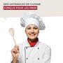 Voir la diapositive 5 : Fackelmann Set de 4 ustensiles de cuisine en bois FSC Fackelmann Nature