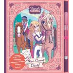 MON CARNET CREATIF RANCH VANILLE. AVEC 70 STICKERS, 1 FEUTRE PAILLETE ET 14 POCHOIRS, Adragna Giulia