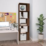 VIDAXL Bibliotheque Chene marron 45x24x160 cm Bois d'ingenierie