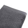 Voir la diapositive 3 : Serviette invité unie en coton 600 g/m²