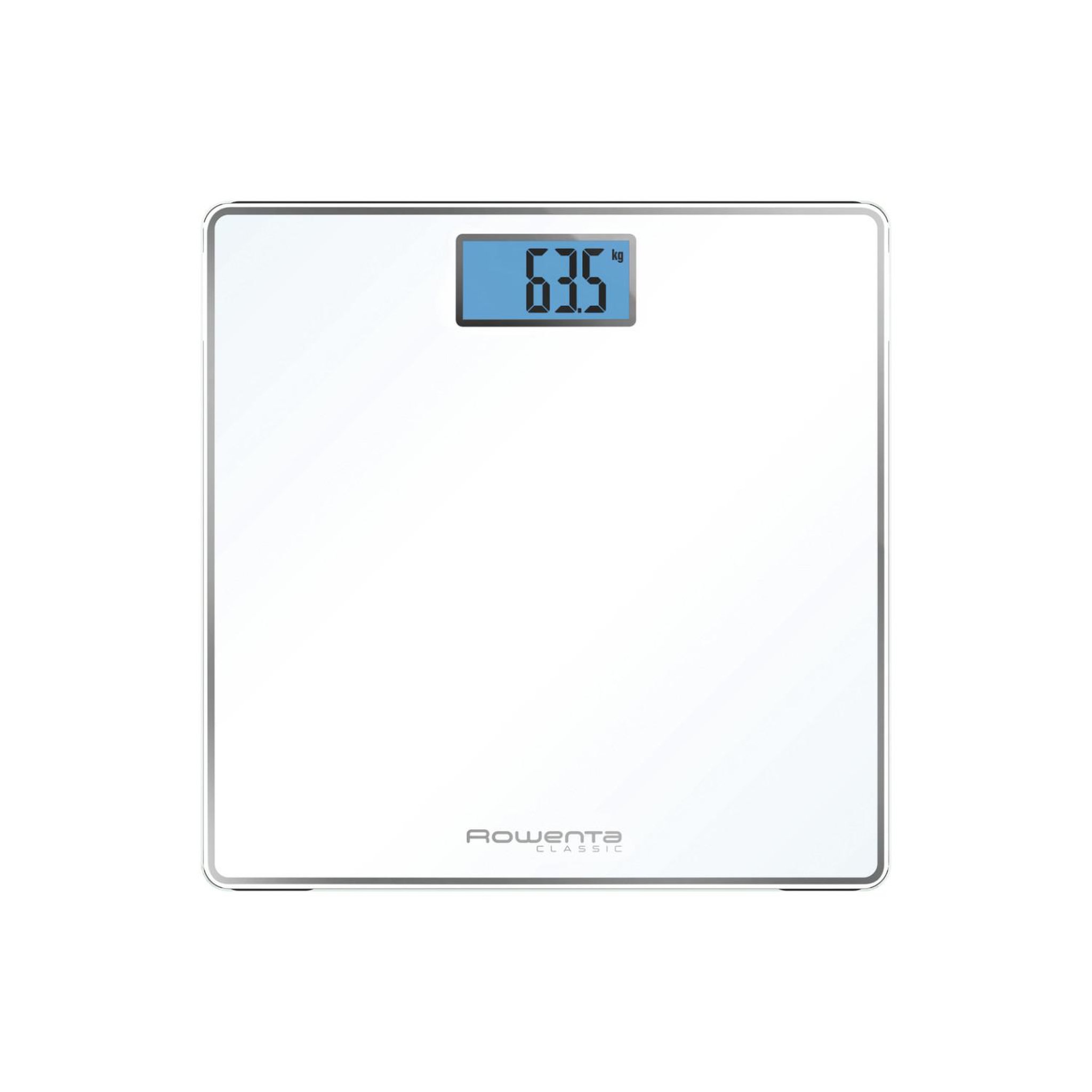 Voir la diapositive 2 : ROWENTA Rowenta classic bs1501 carré blanc pèse-personne électronique