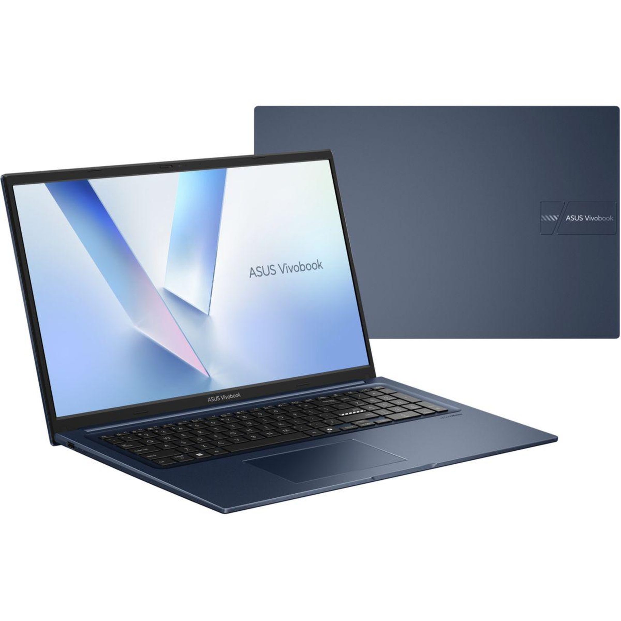 Voir la diapositive 2 : ASUS Ordinateur portable x1704ma-au212w bleu 17,3  intel core 3 304 8 go ram ddr5 ssd 256 go