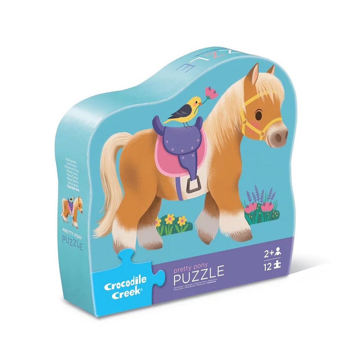 CROCODILE CREEK Mini Puzzle - 12 pièces - Poney