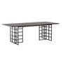 Voir la diapositive 1 : Paris Prix Table à Manger Design  Ystad  220cm Noir