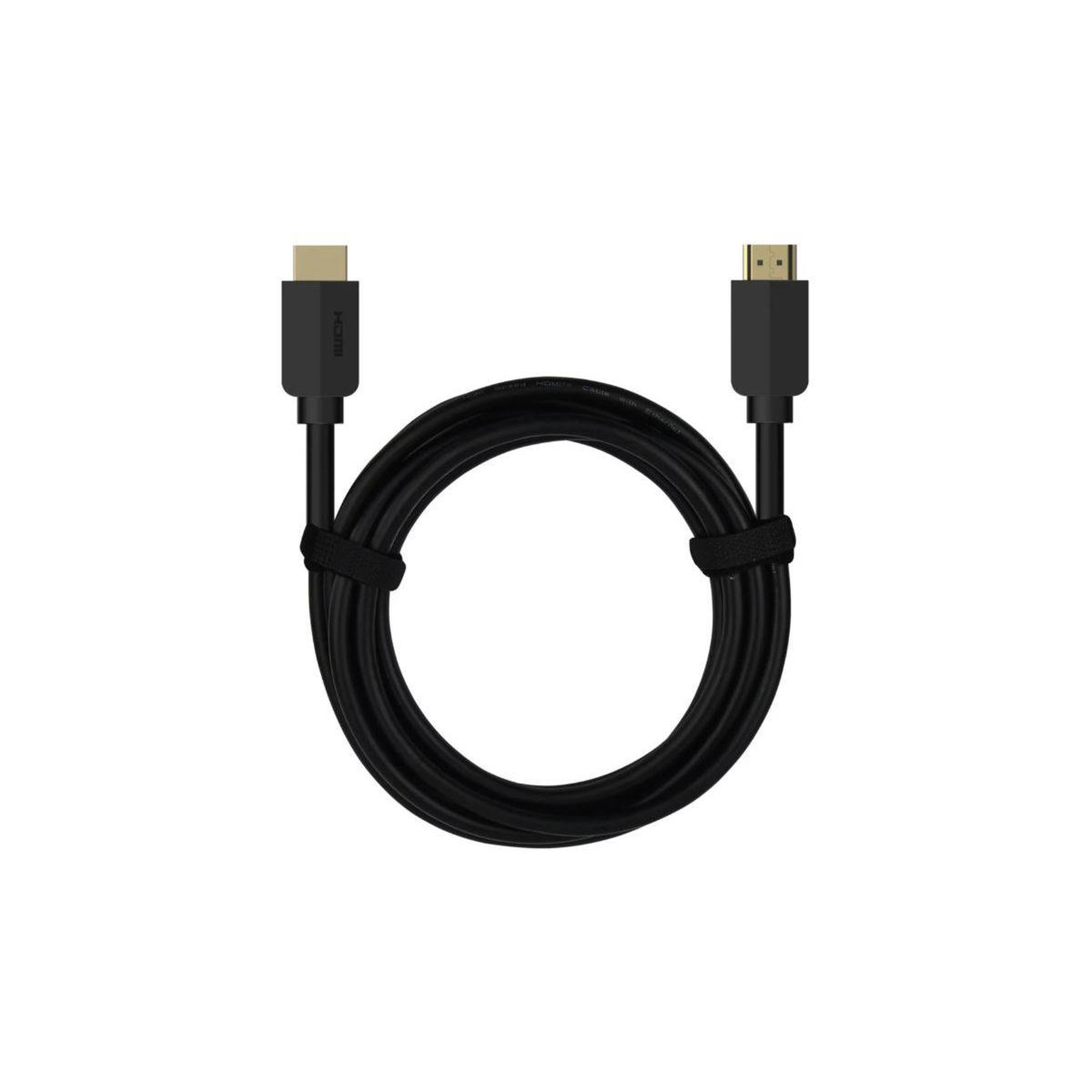 Voir la diapositive 3 : ESSENTIEL B Câble hdmi 2.0/18gbps 1m noir