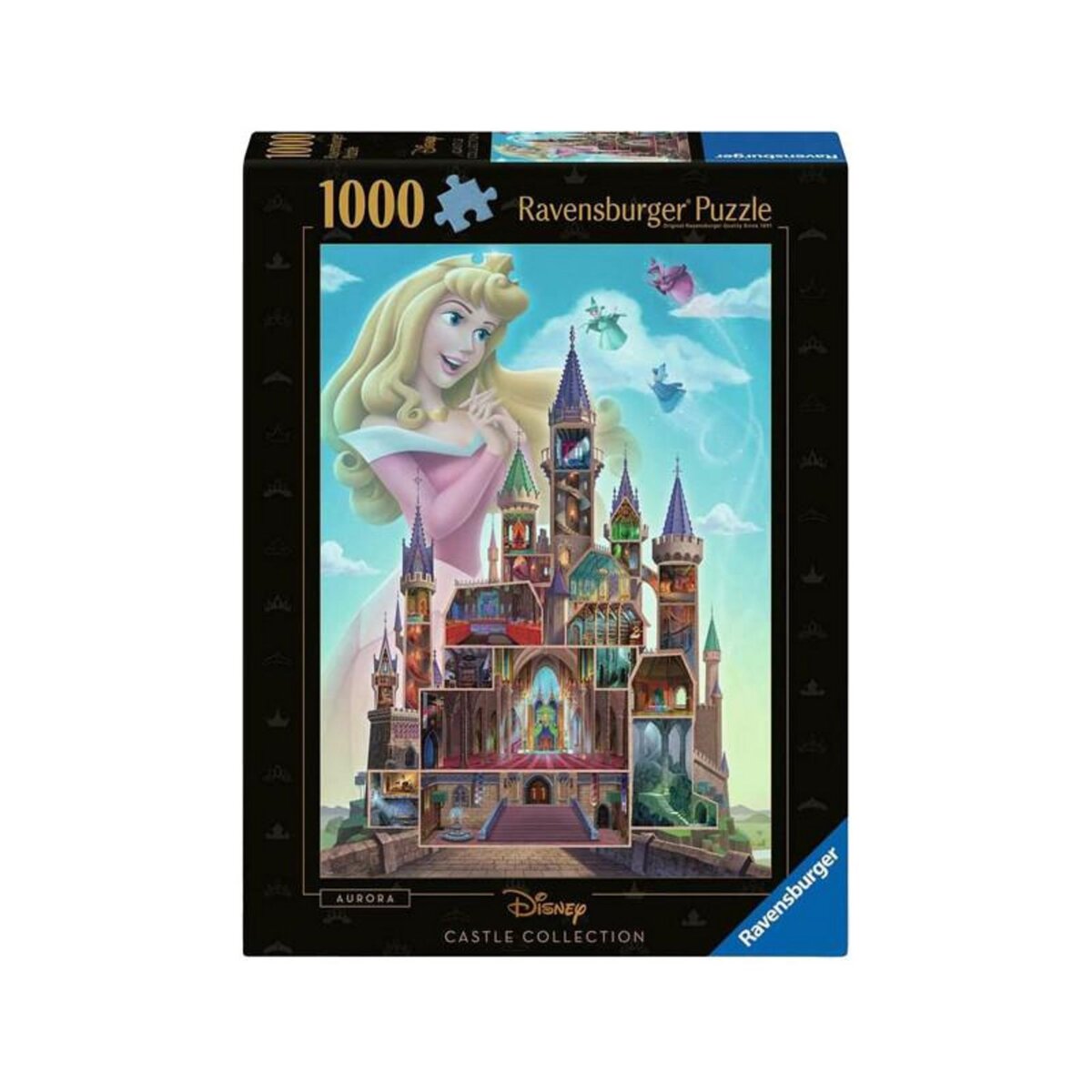 RAVENSBURGER Ravensburger - Jigsaw puzzle Disney Castles Aurora, 1000 pcs. 120002666