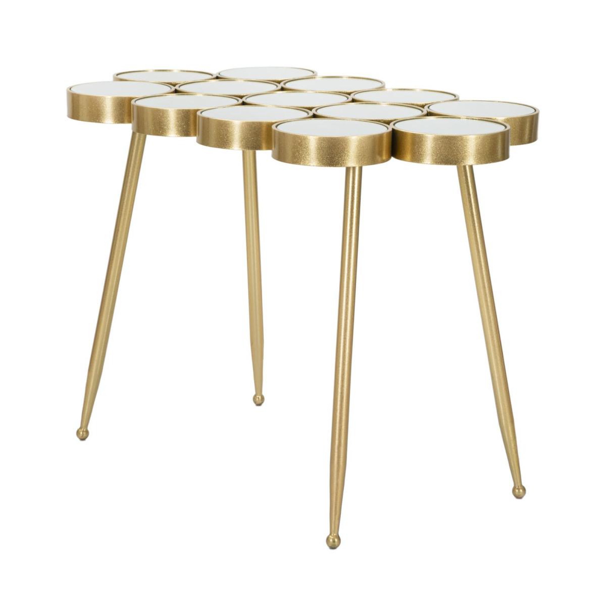 Voir la diapositive 3 : Paris Prix Table d'appoint  bubble  100cm or