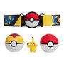 Voir la diapositive 1 : BANDAI Ceinture Clip 'N' Go Pikachu Pokémon Day - BANDAI - Pokémon - 1 ceinture, 2 Poké Balls et 1 figurine Pikachu 5 cm