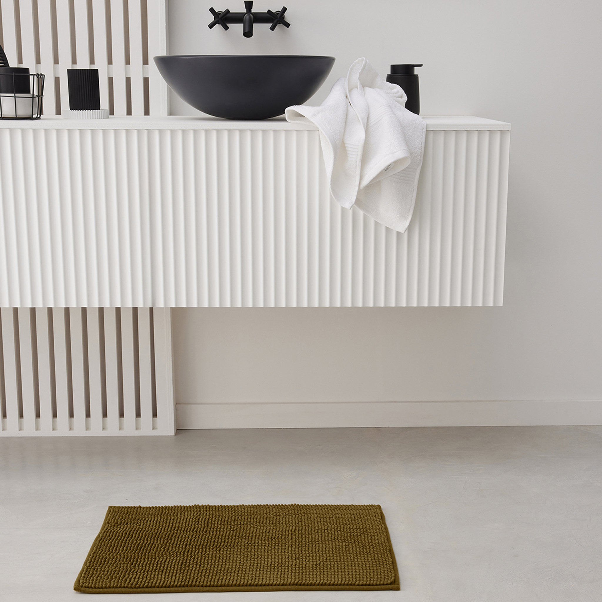 Voir la diapositive 1 : TODAY Tapis bubble en polyester 