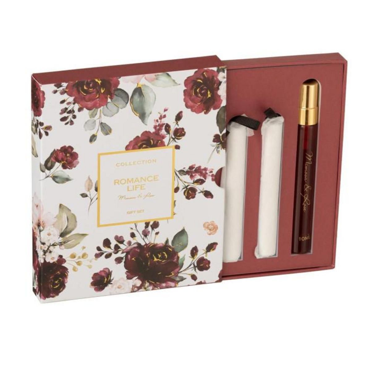 Paris Prix Lot de 3 Suspensions Parfumées  Romance Life  14cm Mimosa & Rose