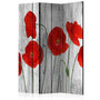 Voir la diapositive 1 : Paris Prix Paravent 3 Volets  Tale of Red Poppies  135x172cm