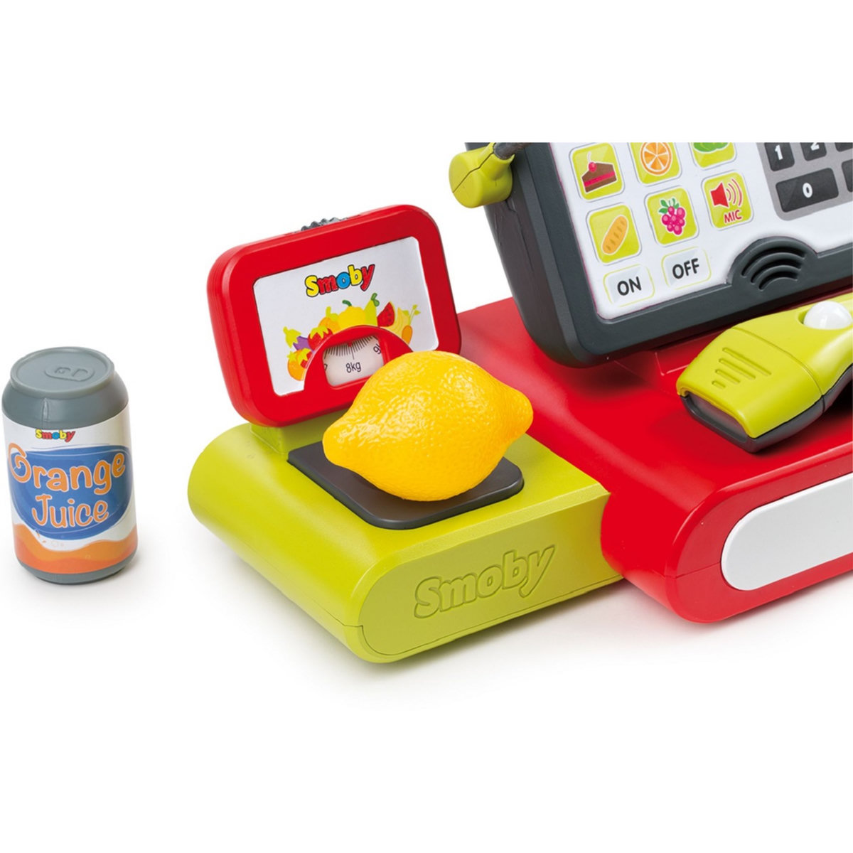 SMOBY Caisse enregistreuse électronique - jouet d'imitation