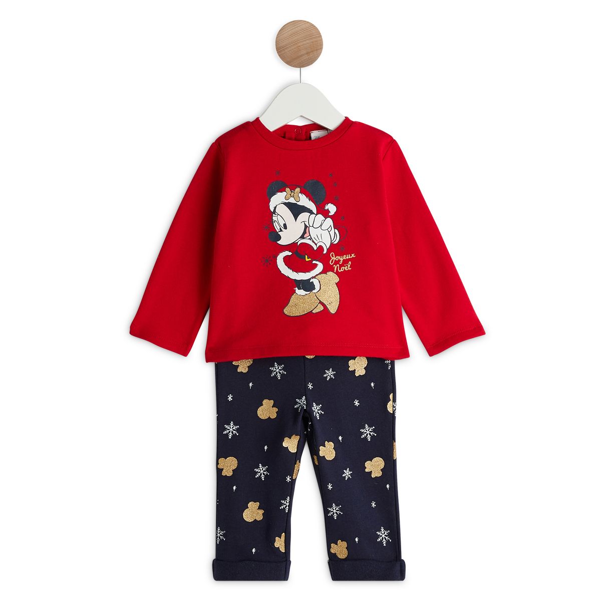 INEXTENSO Ensemble molleton de noël bébé fille