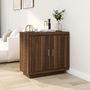 Voir la diapositive 1 : VIDAXL Buffet Chene marron 80x40x75 cm Bois d'ingenierie