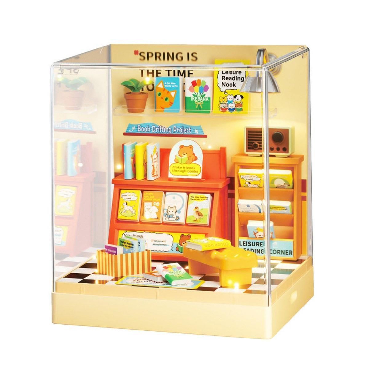 Maquette Greenslide Room Box Coin Lecture Led 54 Pièces 12 X 12 X 13 9 Cm - vue 2