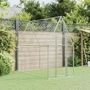 Voir la diapositive 3 : VIDAXL Cage pour poules argente 200x100x190 cm acier galvanise