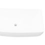 Voir la diapositive 4 : VIDAXL Lavabo rectangulaire Ceramique Blanc 71 x 39 cm