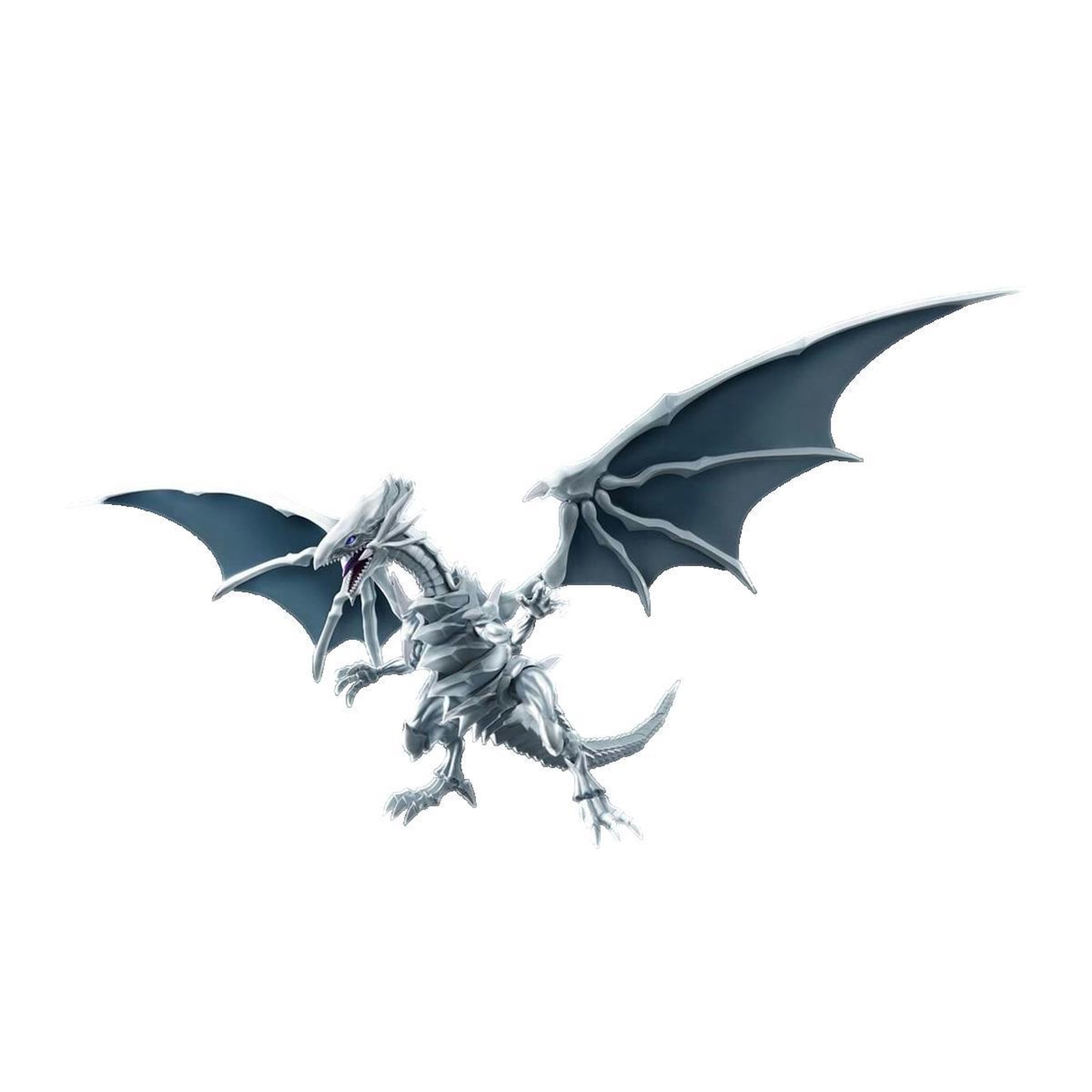 Voir la diapositive 3 : BandaÃ¯ Figurine articulée Bandai Dragon Blanc aux Yeux Bleus