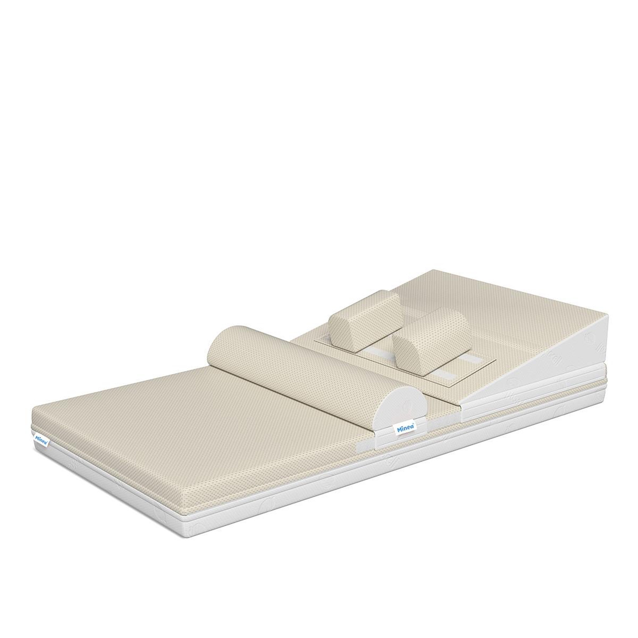 Voir la diapositive 1 : MINEA Minea | kit complet minea bébé | matelas mousse hd + accessoires