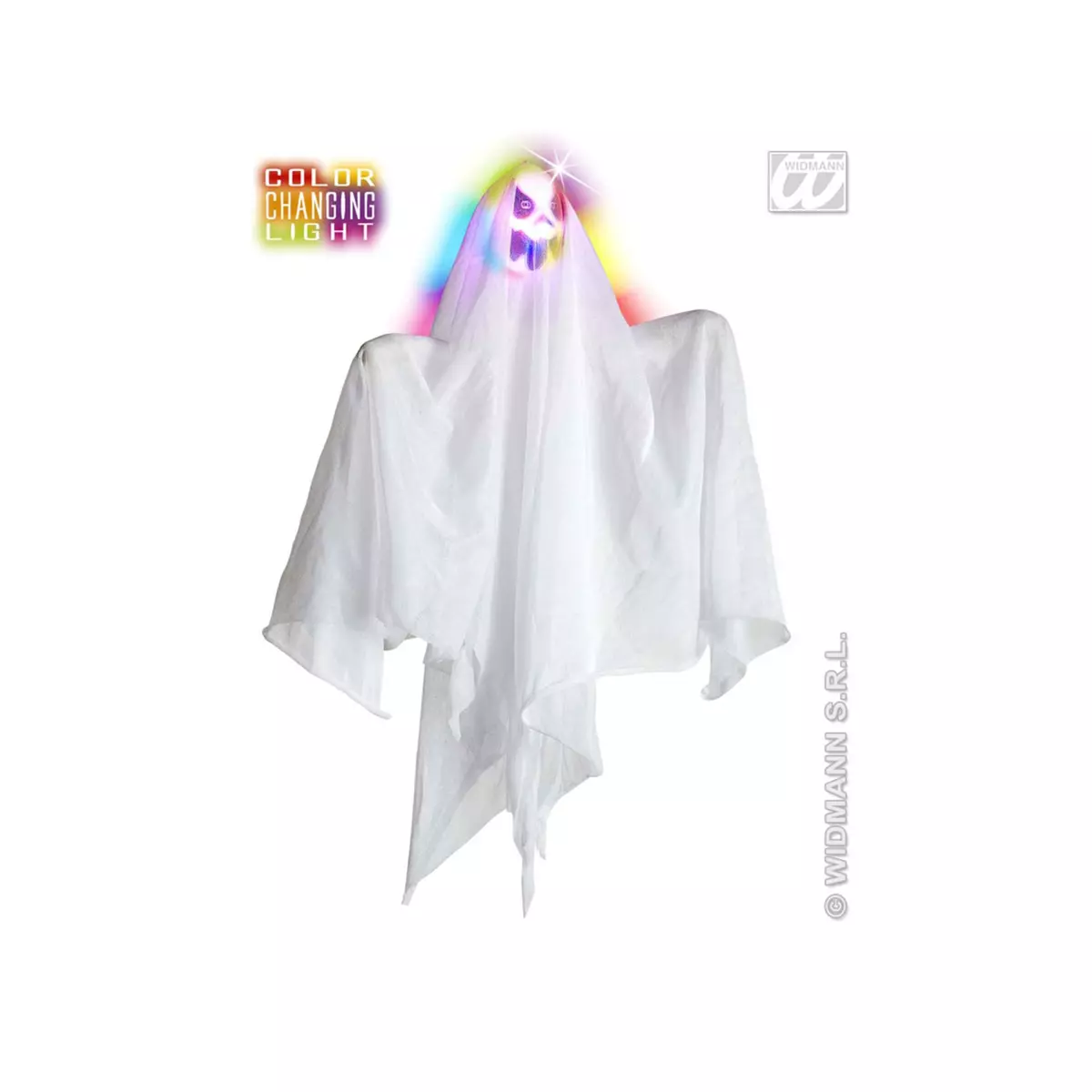 WIDMANN Décoration Fantôme - 50cm - décoration Halloween