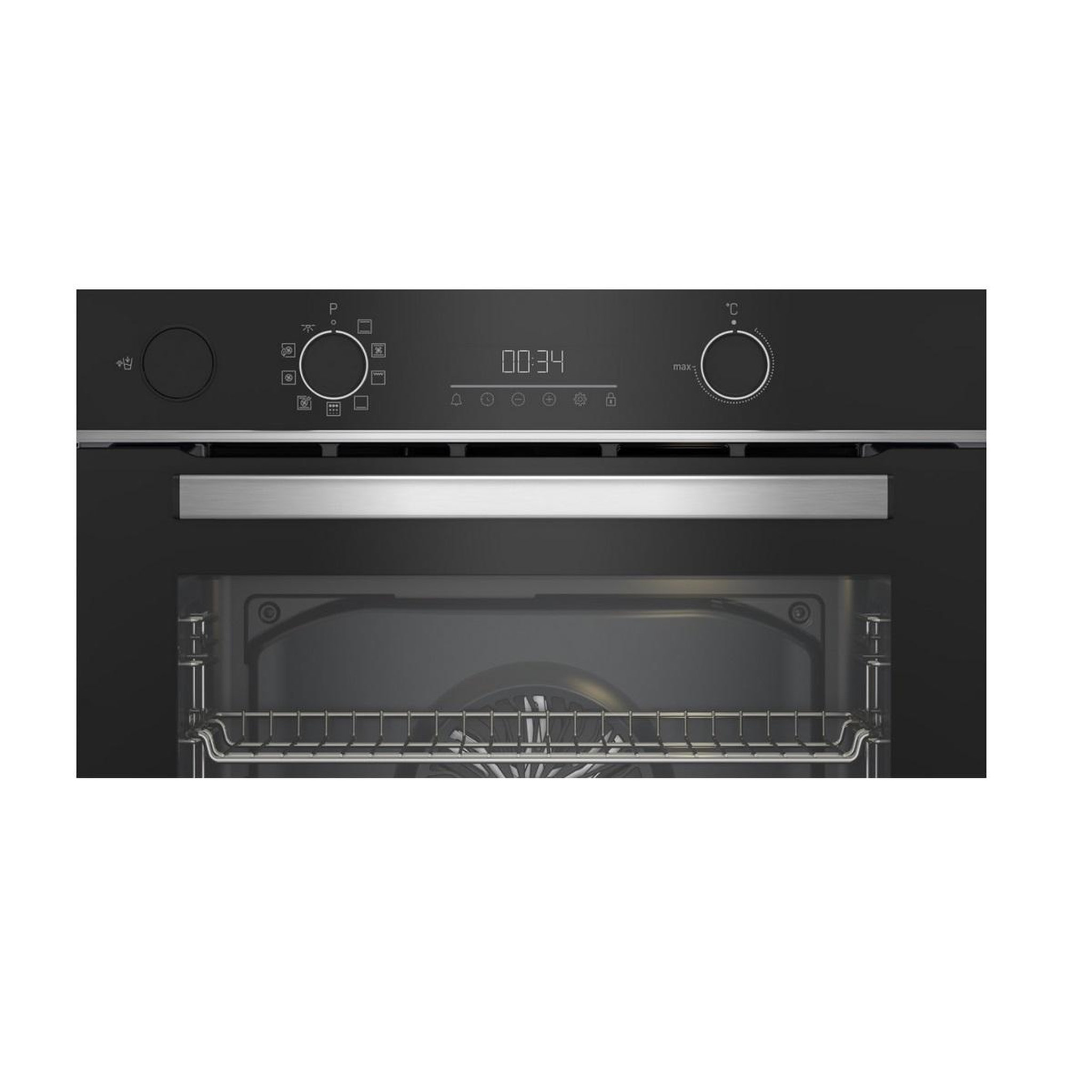 Voir la diapositive 3 : Beko Four encastrable multifonction 60cm à pyrolyse inox - bbis13300xpe-1