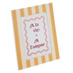 ATMOSPHERA Cadre Photo Déco  Chéri  13x18cm Jaune