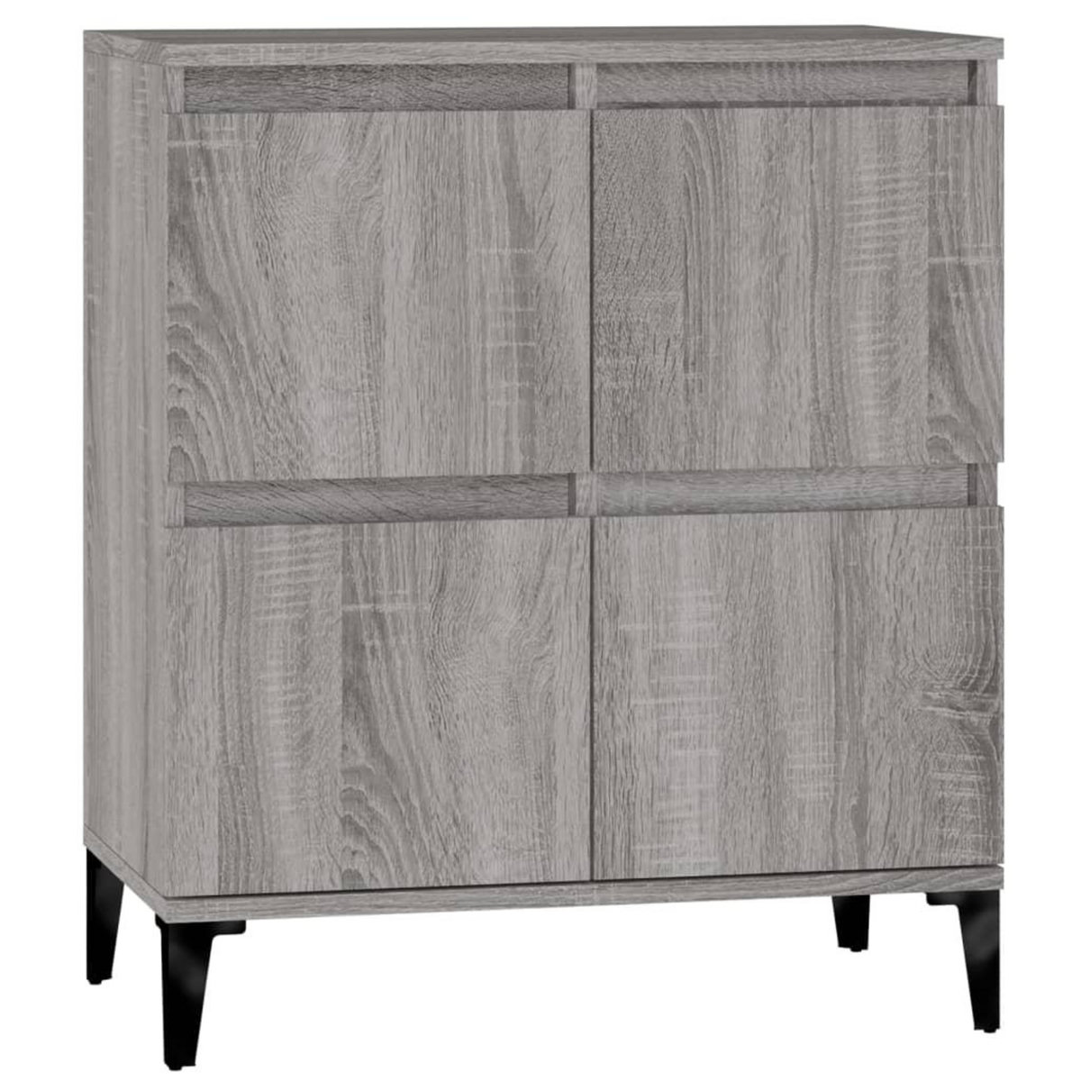 VIDAXL Buffet Sonoma gris 60x35x70 cm Bois d'ingenierie