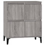 Voir la diapositive 2 : VIDAXL Buffet Sonoma gris 60x35x70 cm Bois d'ingenierie