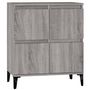 Voir la diapositive 2 : VIDAXL Buffet Sonoma gris 60x35x70 cm Bois d'ingenierie