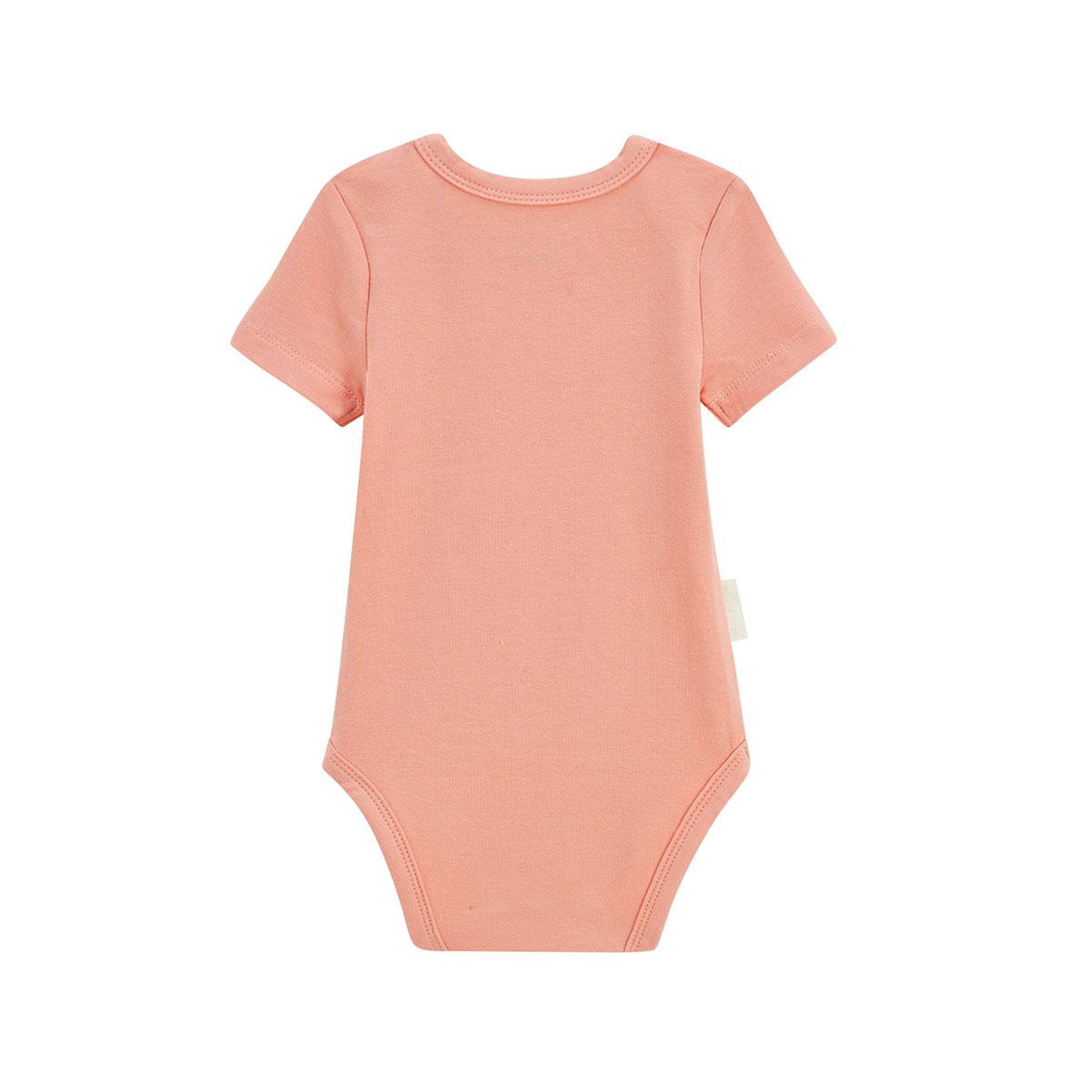 Voir la diapositive 4 : Petit Béguin Lot de 2 bodies bébé manches courtes Santa Giulia