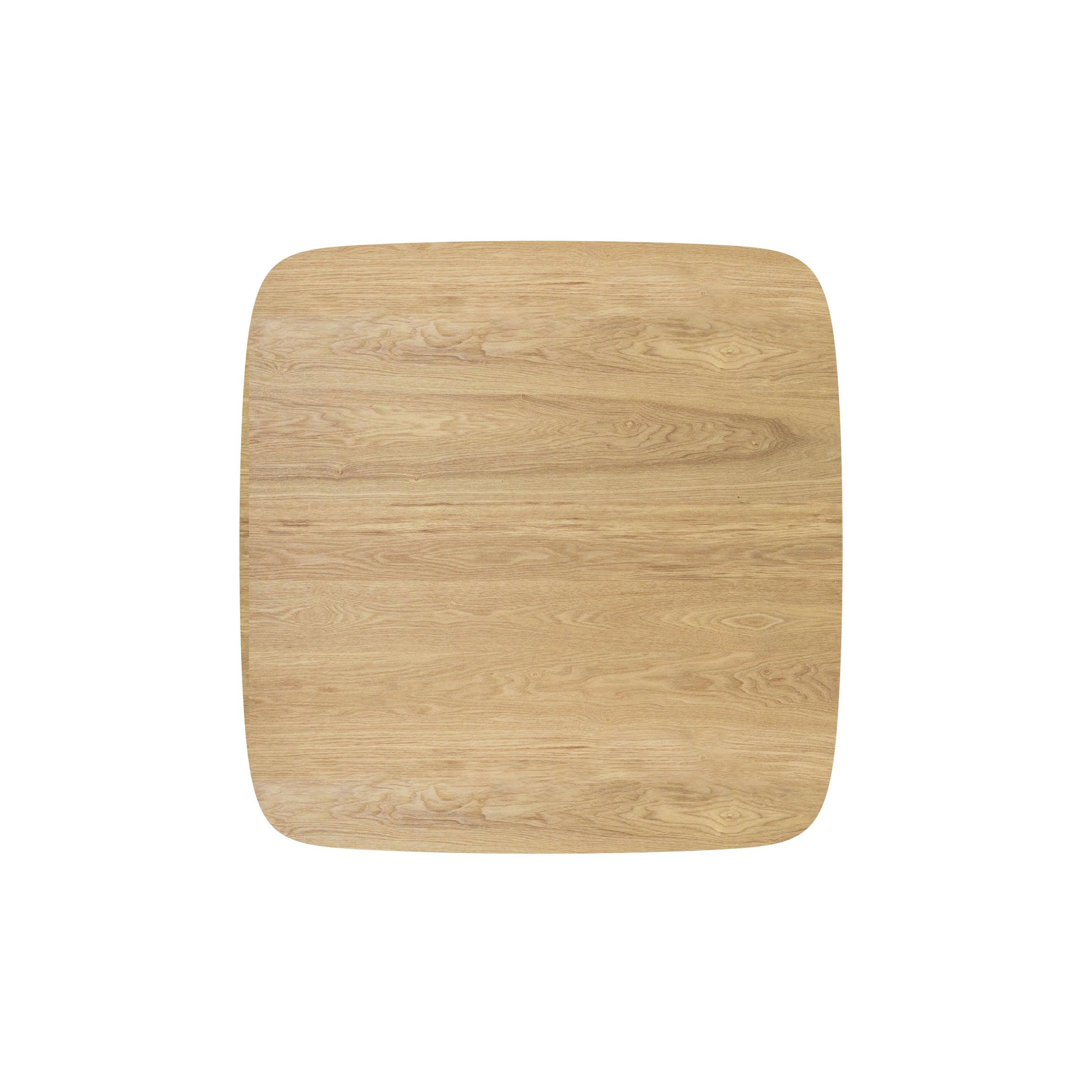 Voir la diapositive 3 : MAISON PAVANE Table carrée 4 personnes en bois clair naturel 90 cm-julio