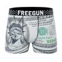 Voir la diapositive 4 : FREEGUN Lot de 3 boxers enfant American Vibes