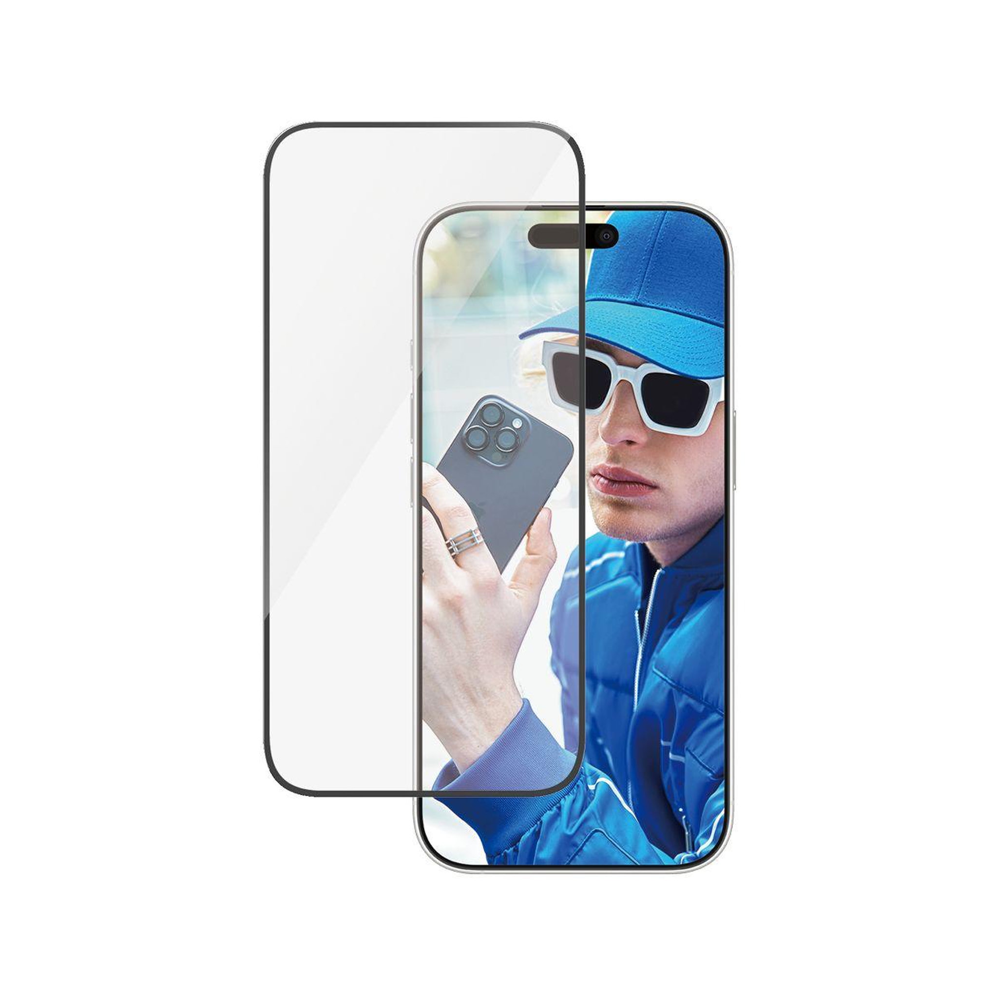 PANZERGLASS Protège écran iphone 16 pro verre trempé ultra-wide fi