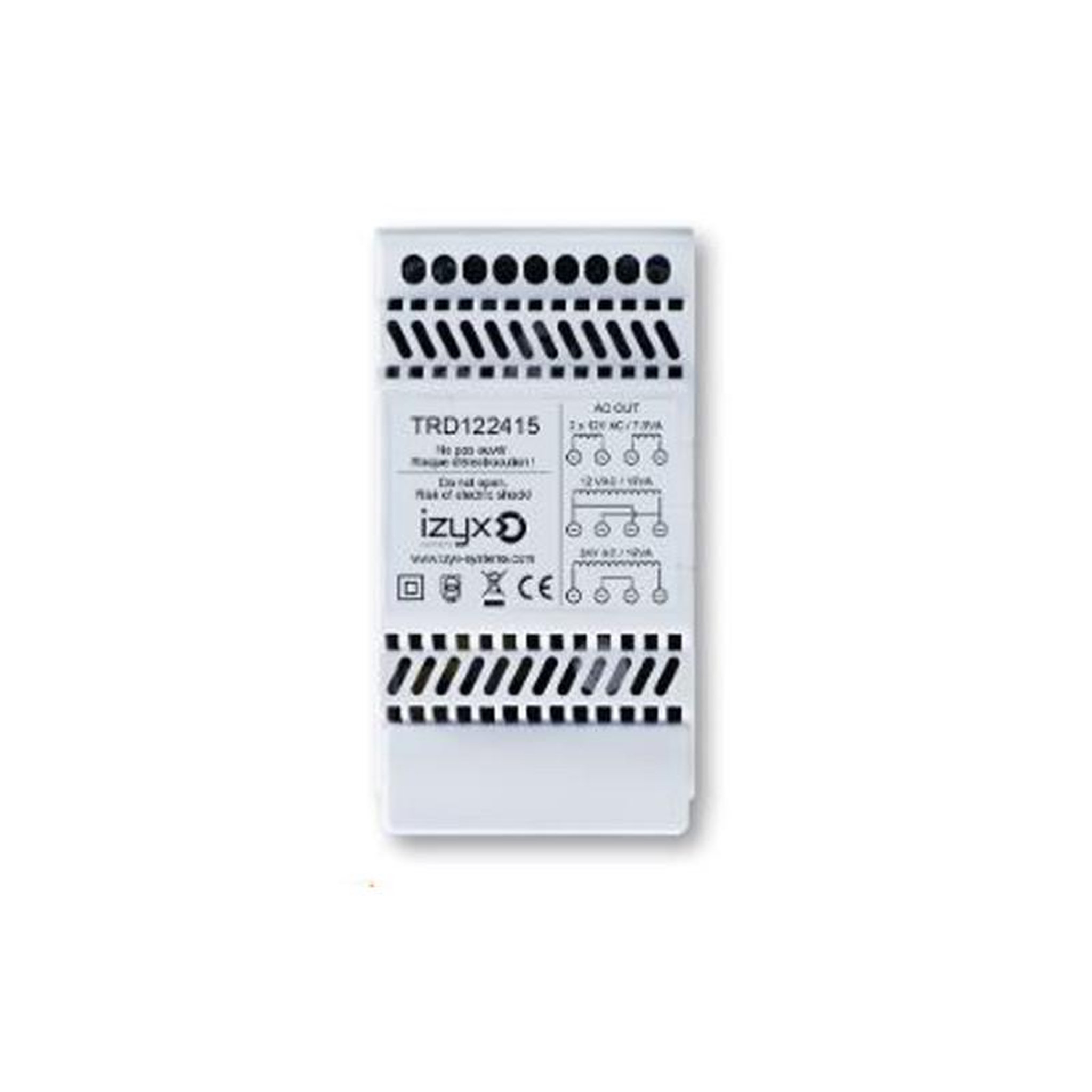NOTRE SELECTION Transformateur rail DIN 230VAC 12 24VAC 1,25A TRD122415