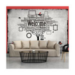 Paris Prix Papier Peint  In This Home. Coloris disponibles : Multicolore