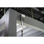 Voir la diapositive 8 : OMBREA Pergola Bioclimatique adossée (2pieds) 3x3m anthracite OMBREA®