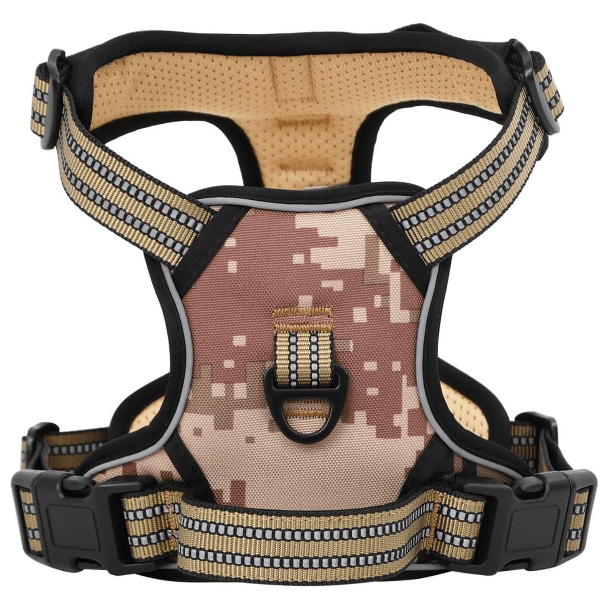 VIDAXL Harnais pour chien avec laisse et collier reglables L