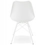 Voir la diapositive 5 : Paris Prix Chaise Design  Tripoli  83cm Blanc