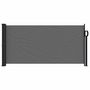 Voir la diapositive 3 : VIDAXL Auvent lateral retractable anthracite 100x500 cm