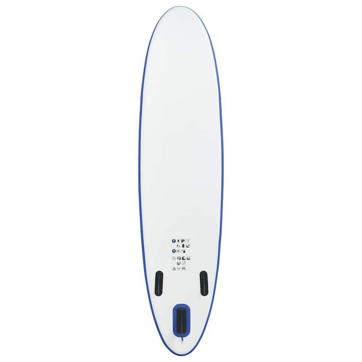 VIDAXL Ensemble de planches SUP gonflables Bleu et blanc