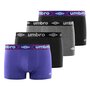 Voir la diapositive 1 : UMBRO Lot de 4 Boxers homme coton Bio Neo