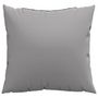 Voir la diapositive 3 : VIDAXL Coussins de canape lot de 4 gris 40x40 cm tissu