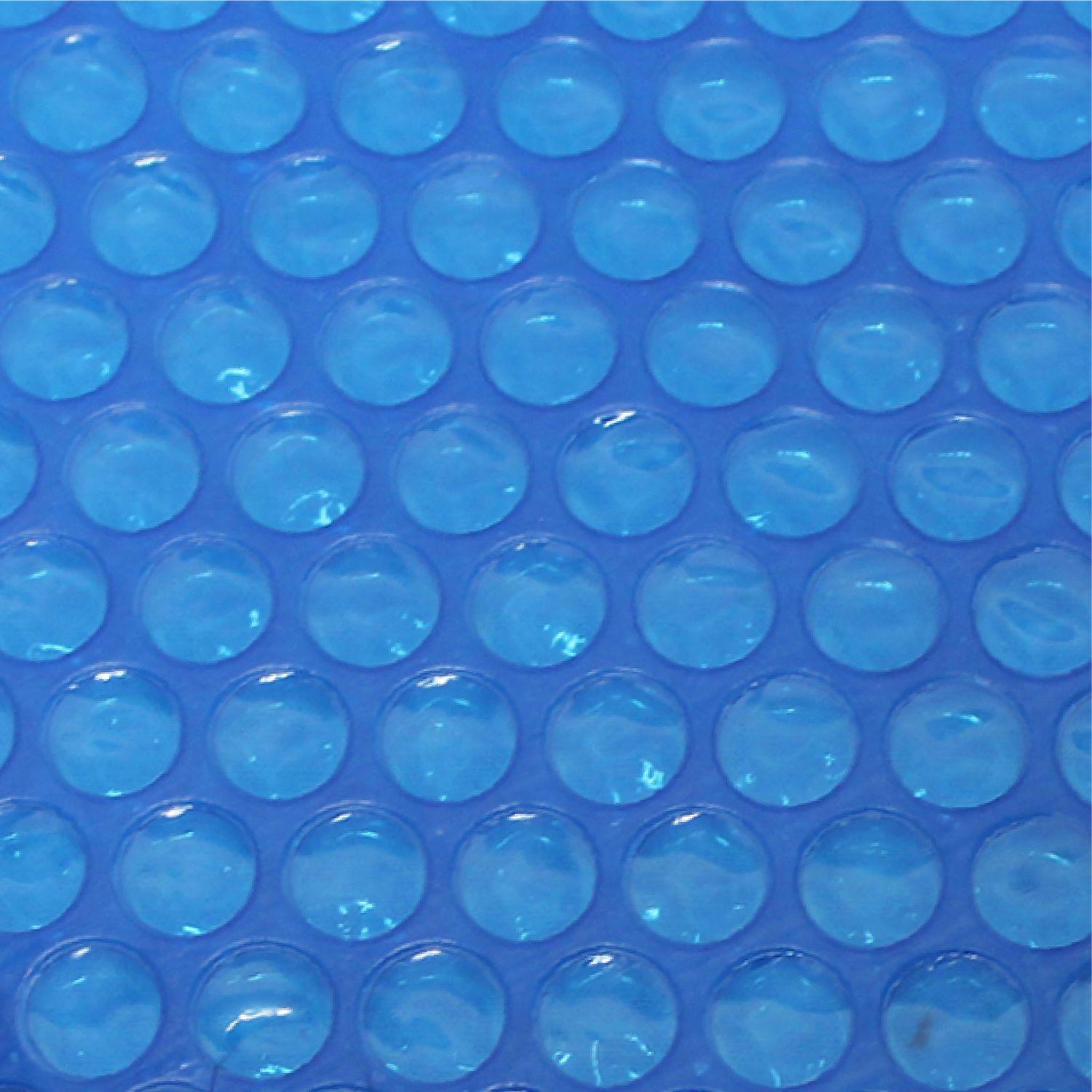 Voir la diapositive 6 : LINXOR Bâche à bulles sur mesure pour piscine - 300 microns - Bleu